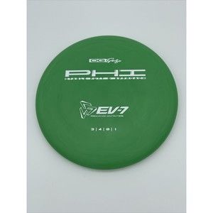 NEW EV-7 OG BASE Phi Putter Golf Disc - Green With White Stamp 173g